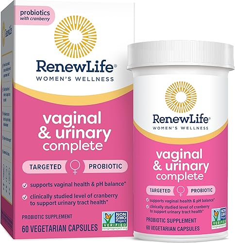 Renew Life Probióticos para mujeres, 3.5 mil millones de UFC, suplemento probiótico para la salud digestiva, vaginal e inmunológica, sin soja,
