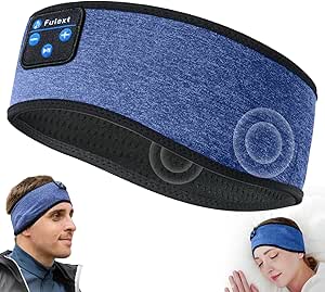 Sleep Headphones Headband10Hrs Bluetooth Headband with Cozy Earbuds Comfortable Sleeping Headphones for Side Sleepers, Sleep & Lounge Gift Idea for Women Men asin的图片