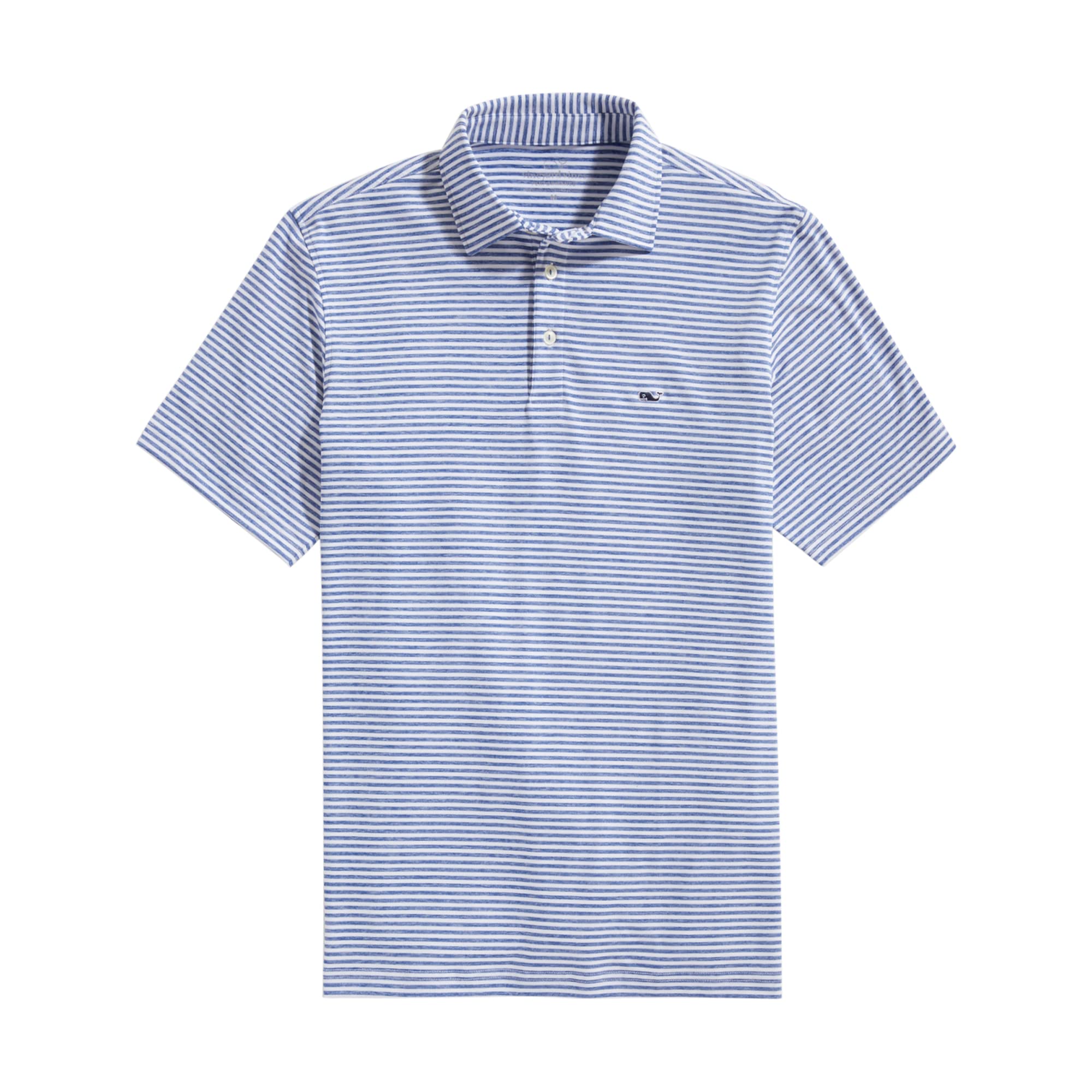 vineyard vines Men's Heathered Winstead Sankaty Performance Polo