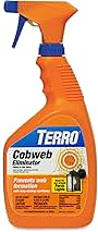 TERRO T2360 Ready-to-Use Spider Cobweb Eliminator and Repellent Spray - Prevent Spiderweb Formation