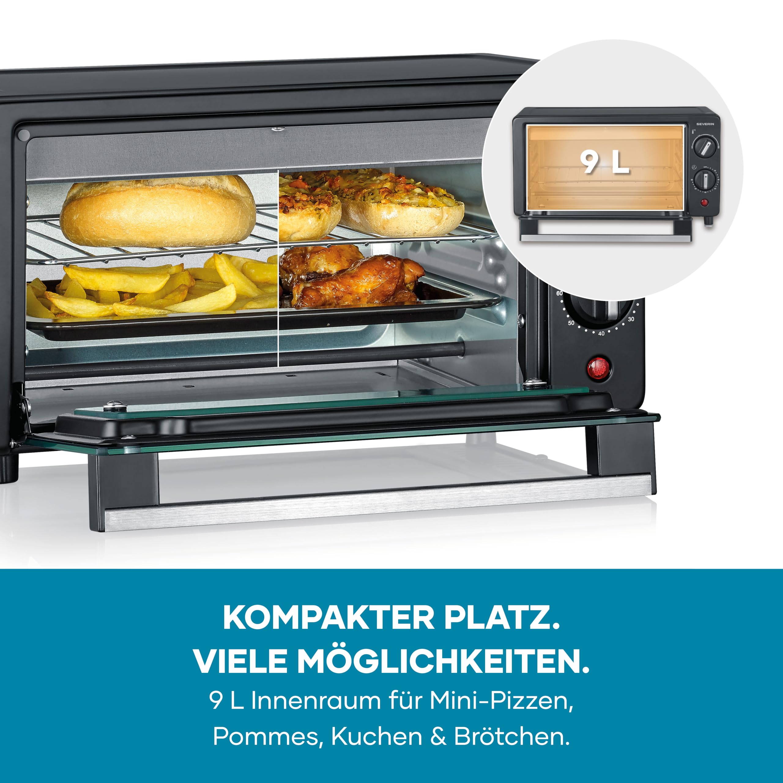 Severin Back- und Toastofen TO 2062