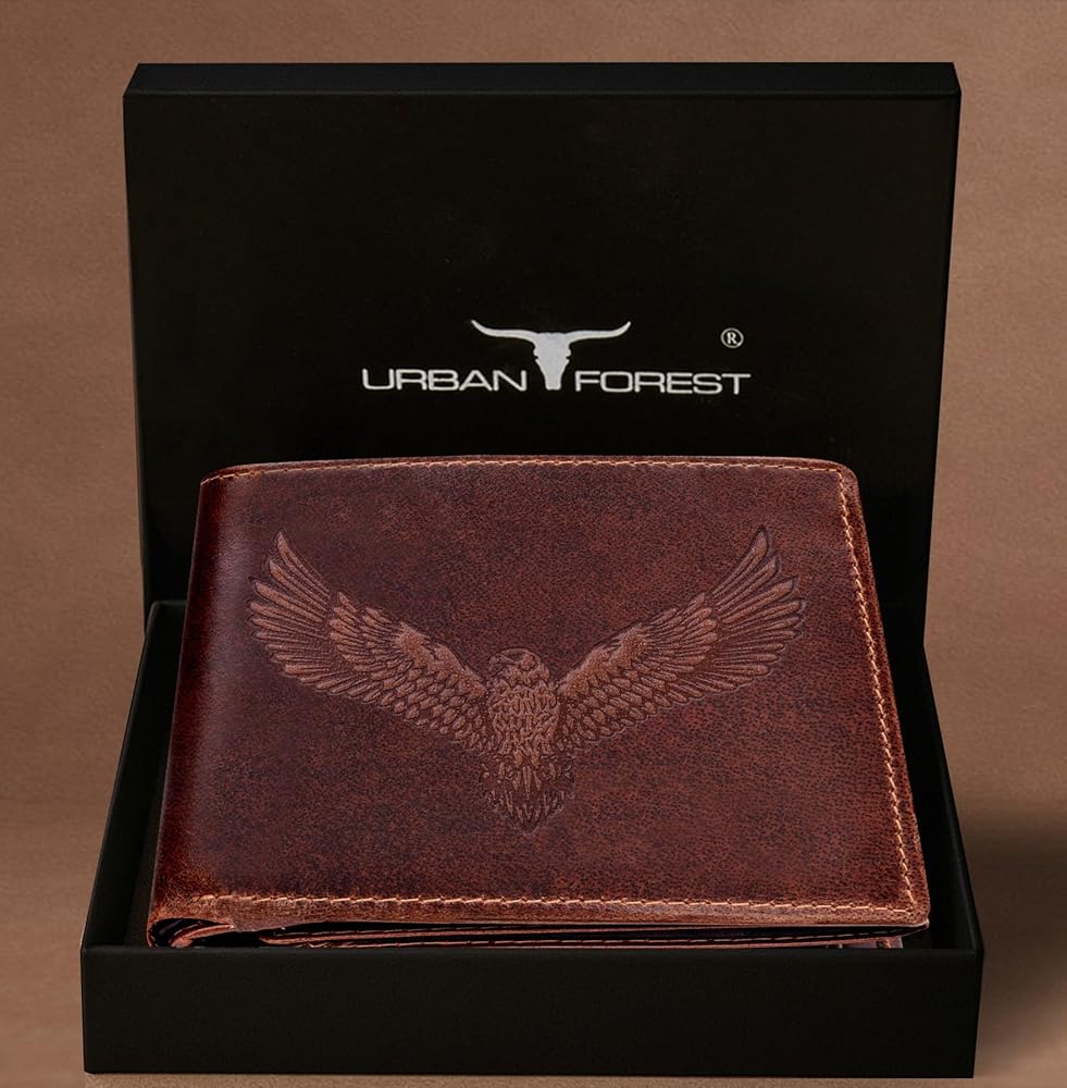 Amazon.com: URBAN FOREST Zeus Leather Wallet & Accessory Set