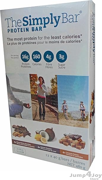 The Simply Bar 12 Bars X 40g 4 Peanut Butter 4 Lemon Coconut 4 Caramel Peanut Butter Amazon Co Uk Health Personal Care The Simply Bar 12 Bars X 40g 4 Peanut Butter 4 Lemon Coconut 4 Caramel Peanut Butter Amazon Co Uk Health Personal Care