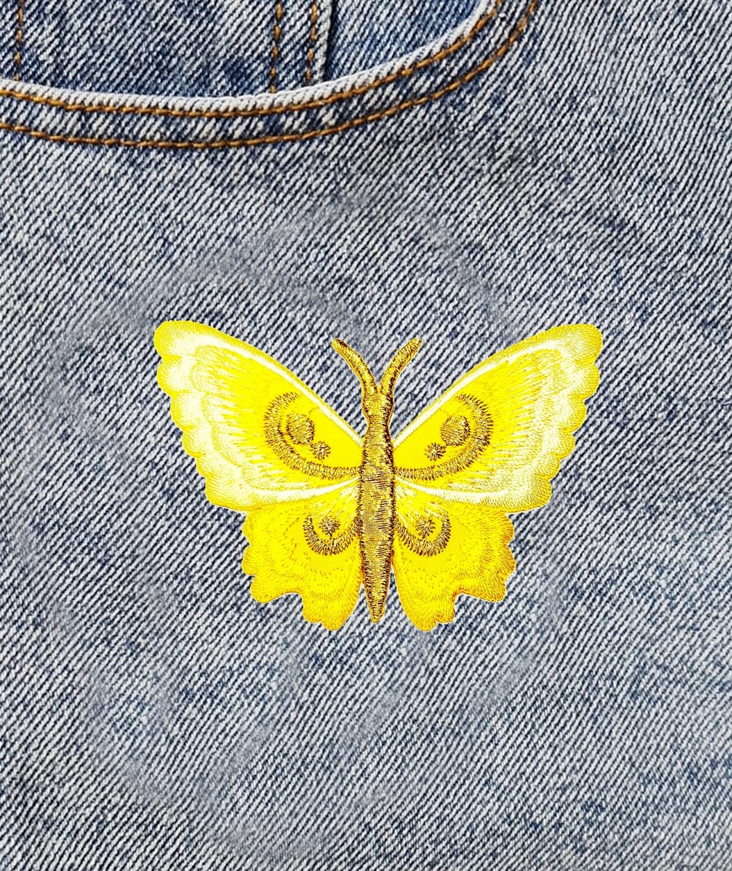 Diseño PNG Y SVG De Diseño De Mariposa Rosa Y Amarilla. Para Camisetas