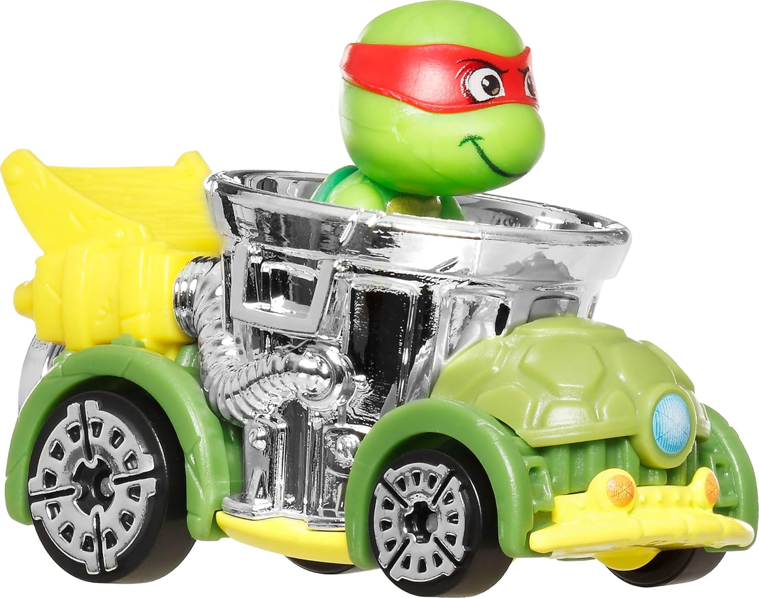 Hot Wheels RacerVerse, Set of 4 Die-Cars 1:64 Scale Toy Cars Optimized for Driving on Tracks with Pop Culture Characters as Drivers