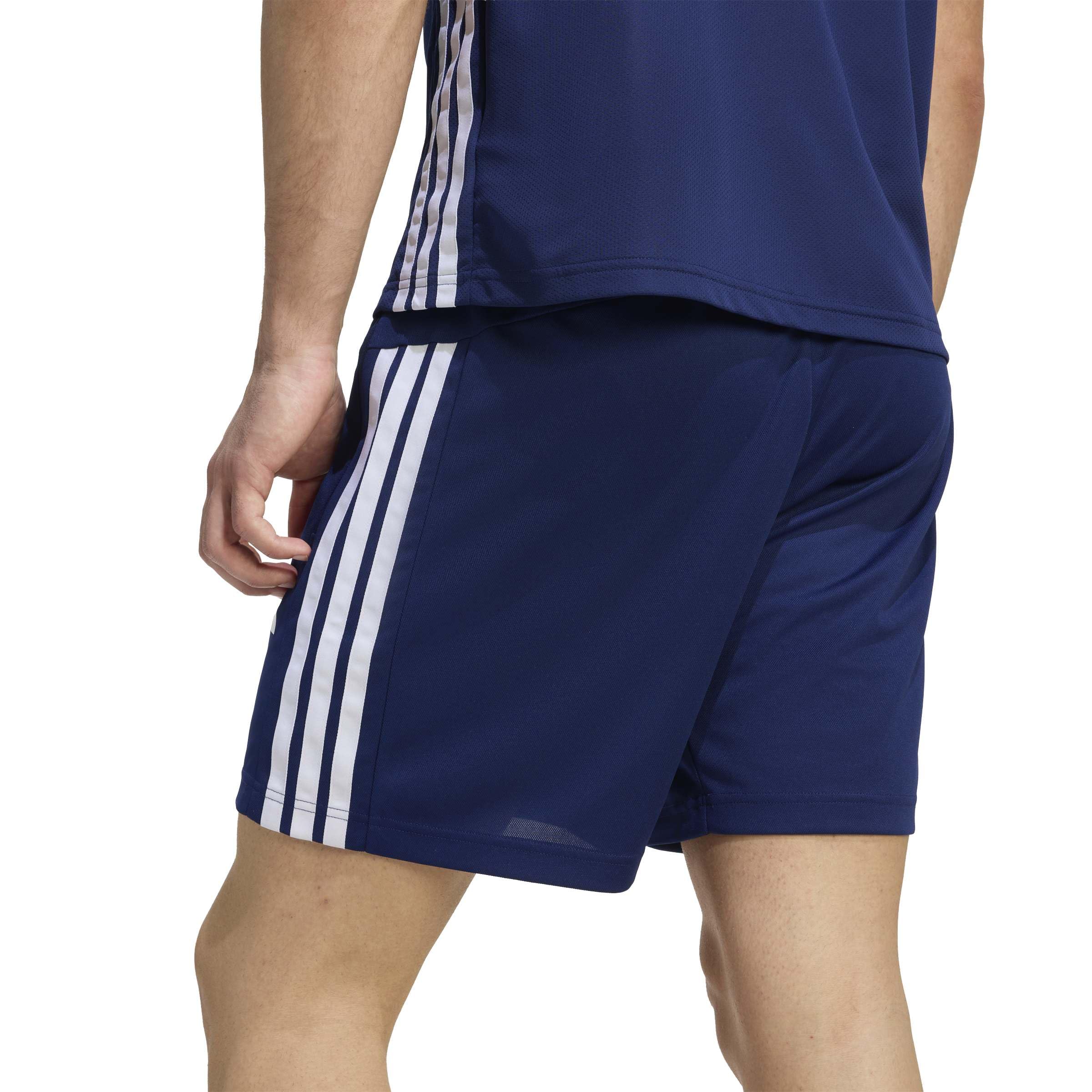 Adidas Workout Essentials Base 3-Stripes Pique Short 7inch - Pantalones Cortos Hombre