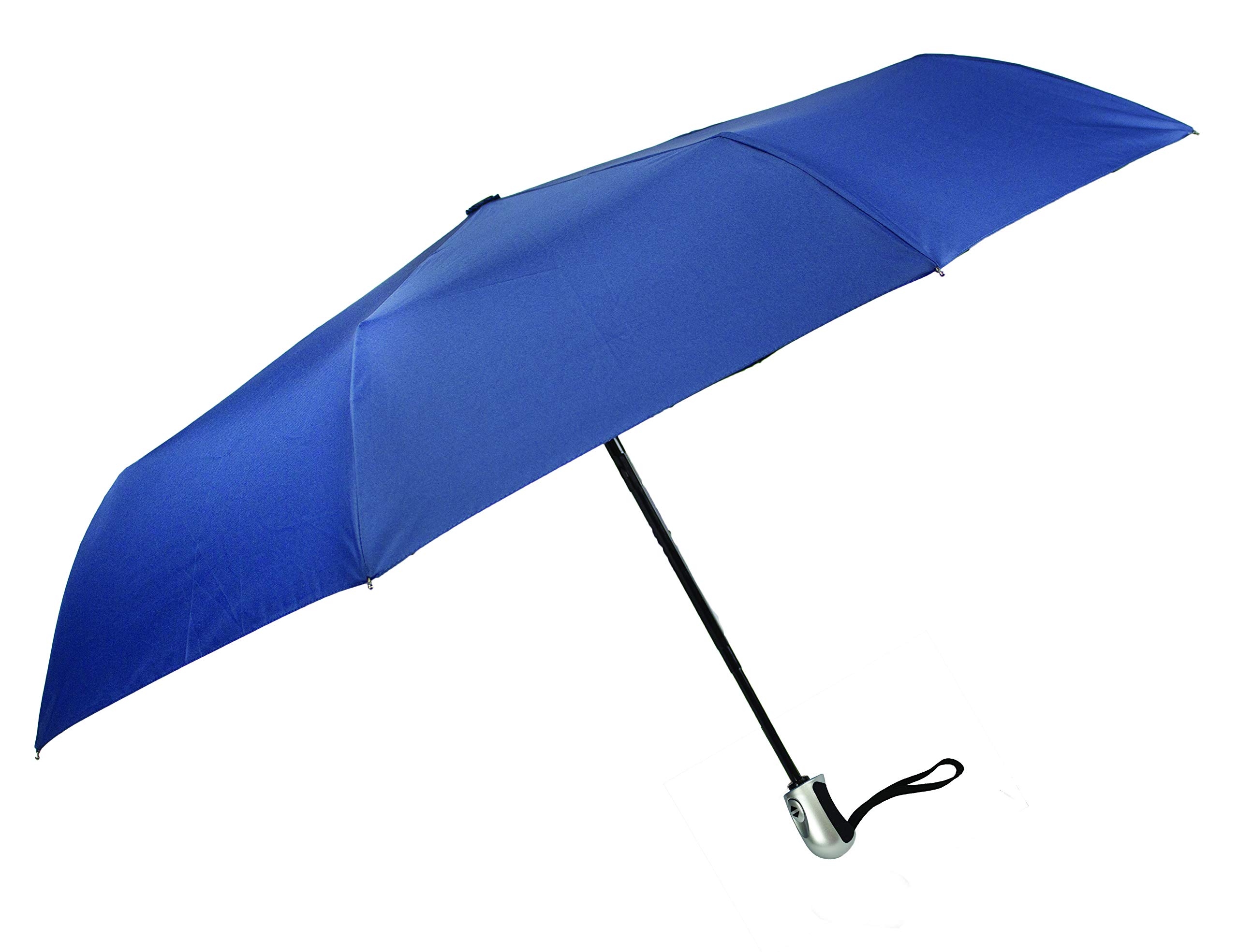 RainTamer 43-inch Auto Open/Close Travel Umbrella (Navy)