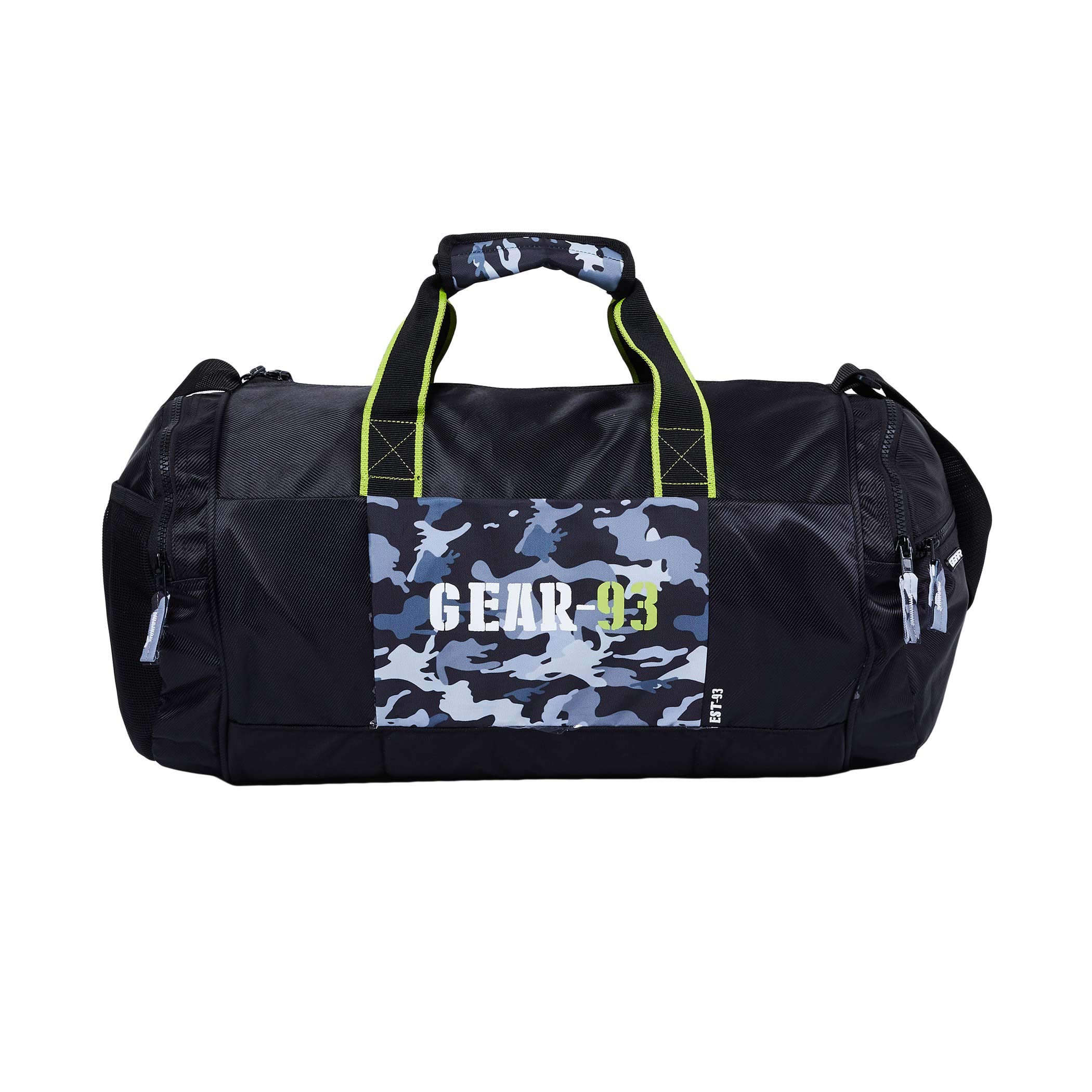 Max Polyester 51 cms Black Gym Bag (GY Street)