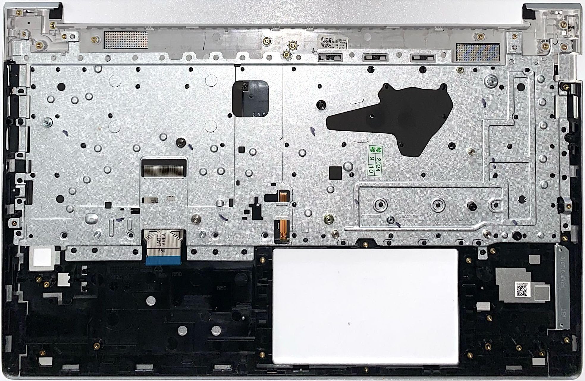 INFOELETTRONICA LO STORE DELLA CONVENIENZA E QUALITA' Tastiera Italiana TOPCASE per HP ProBook 450 G8 RETROILLUMINATA Silver