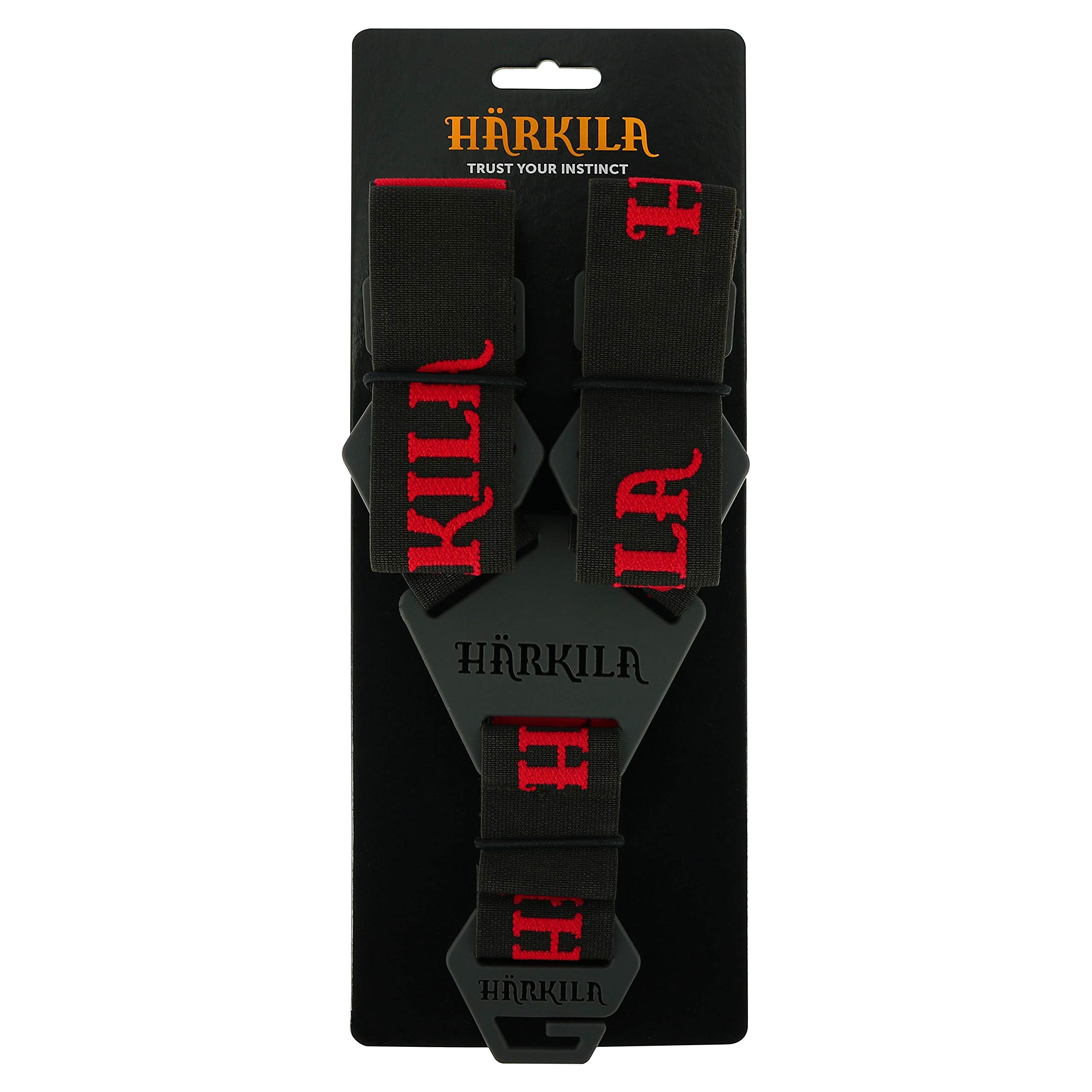 Härkila Tirantes Tech para cazadores y hombres - Tirantes para caza (Shadow Brown/Red)