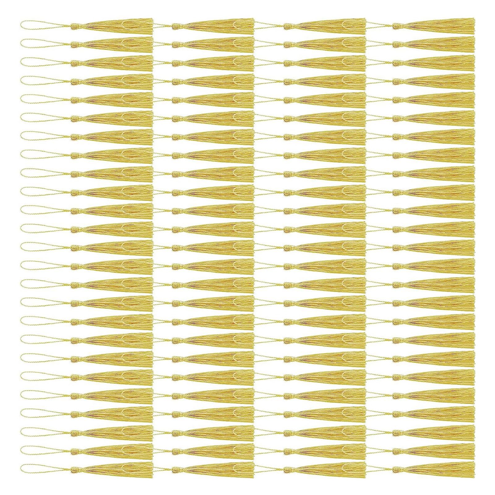 Sturdy Polyester Decorative Tassels Pack for Curtains Pillows Bags Crafting Supplies Craft Tassels for Home Decor