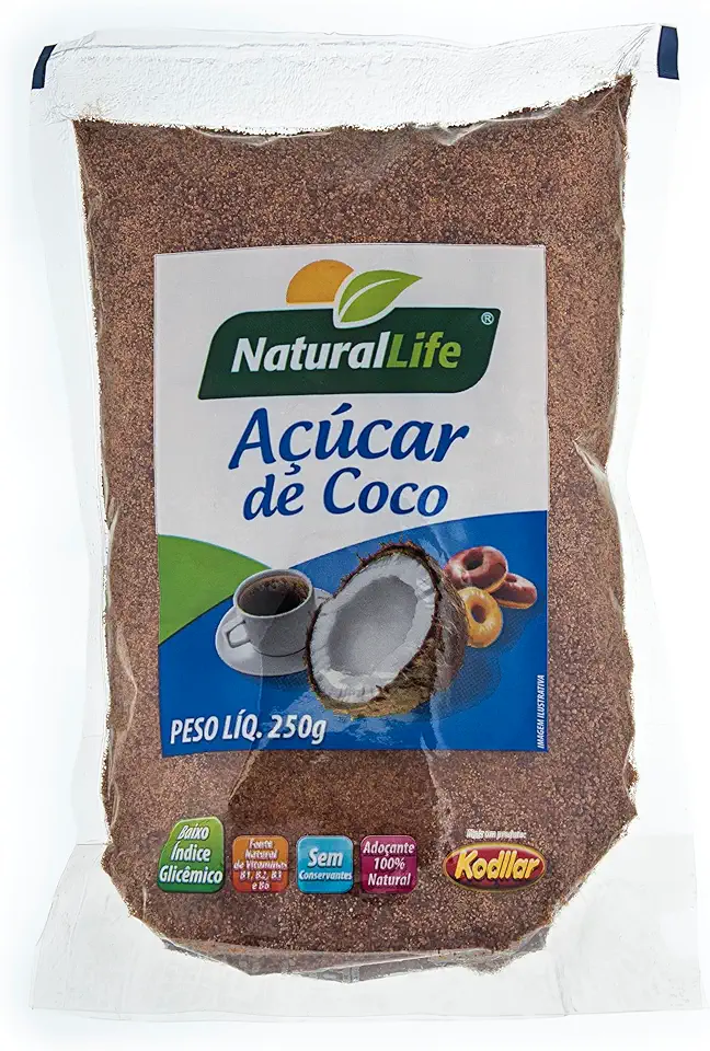 Açúcar de Coco Natural Life - 250g