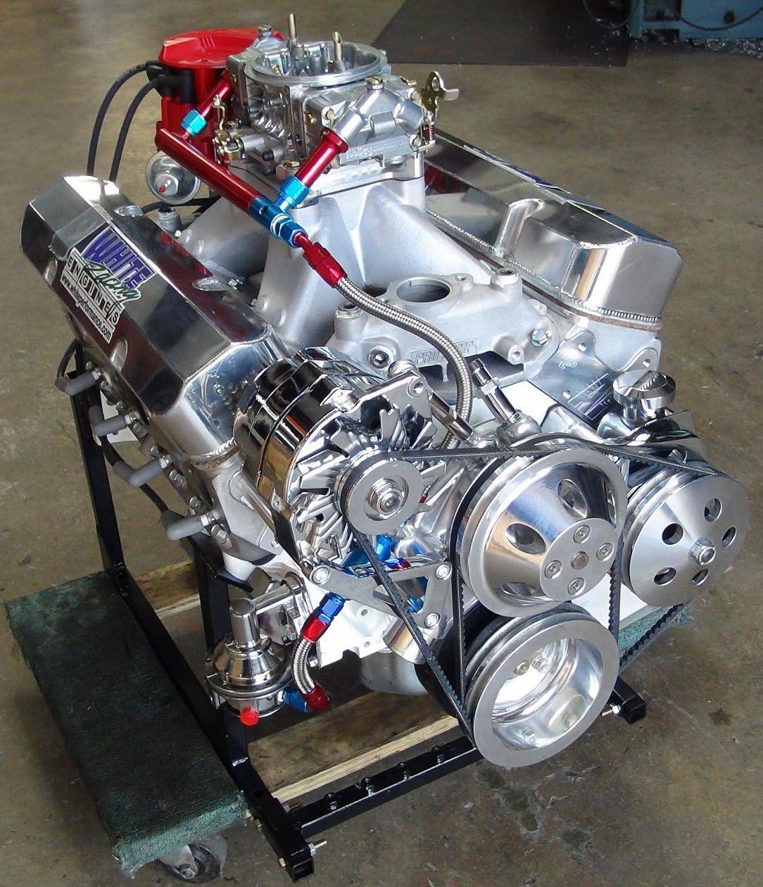 SBC 383 STROKER ENGINE 480hp Hydraulic Roller Cam