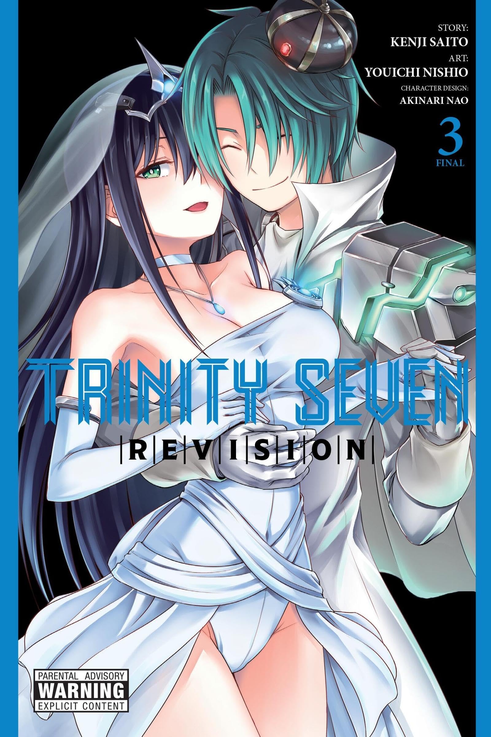 Trinity Seven Revision, Vol. 3 by Akinari Nao (Paperback Book)