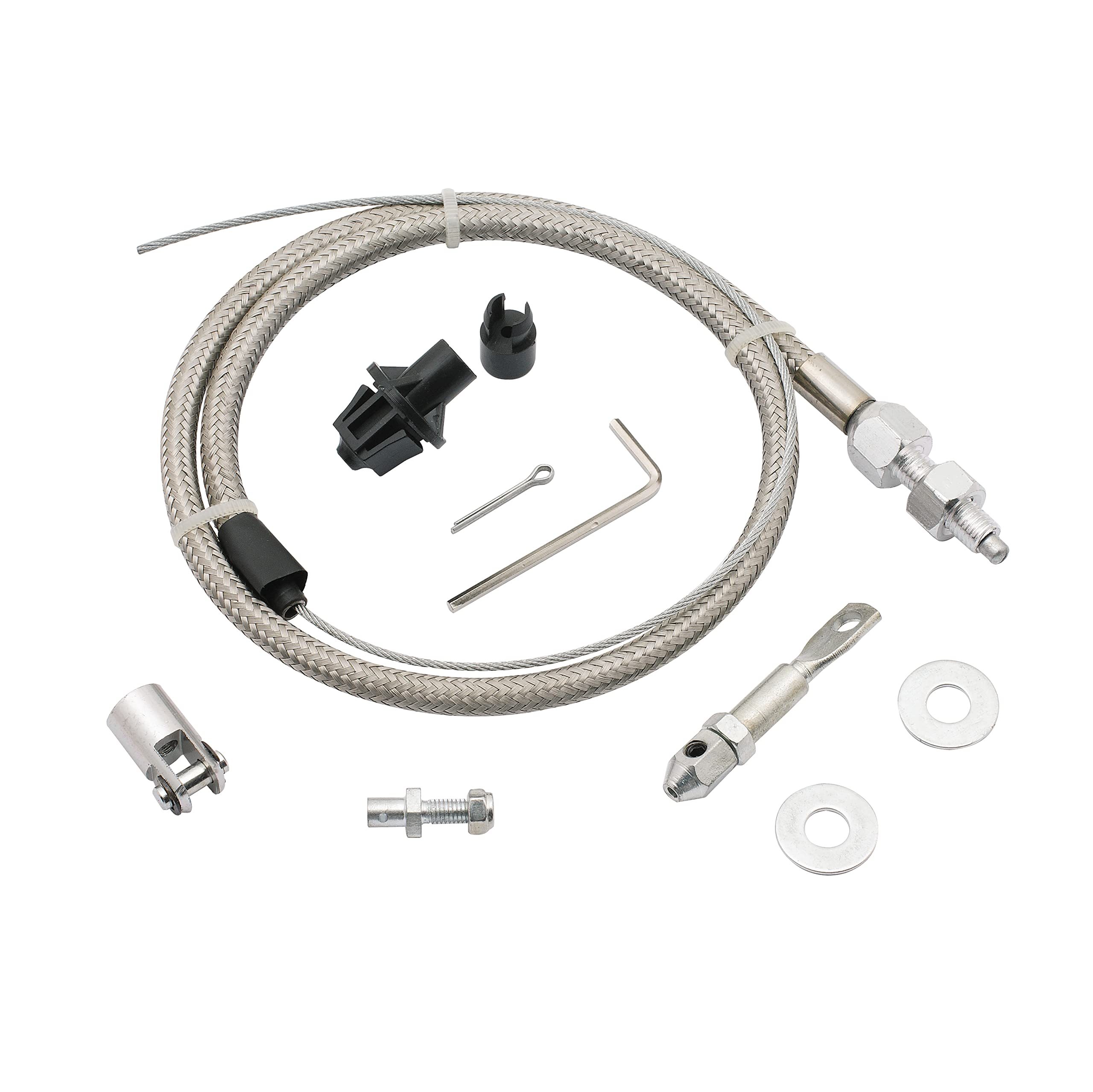 MR.E Amazon.com: Mr. Gasket 5657 Throttle Cable Kit - Stainless Steel