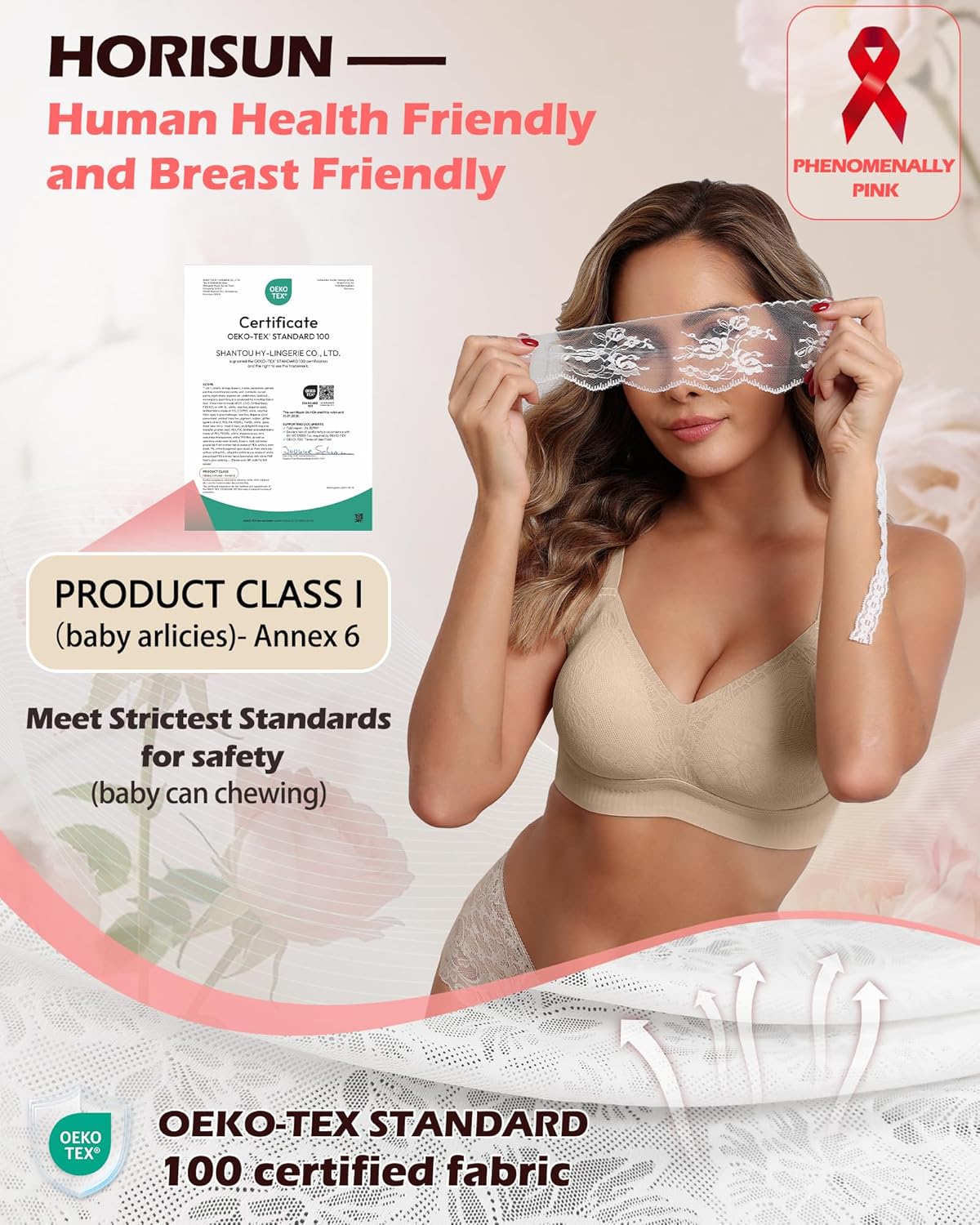 HORISUN Lace Jelly Bras for Women No Underwire Seamless Wireless V Neck Push Up No Wire Full Coverage Bralettes - Image 5