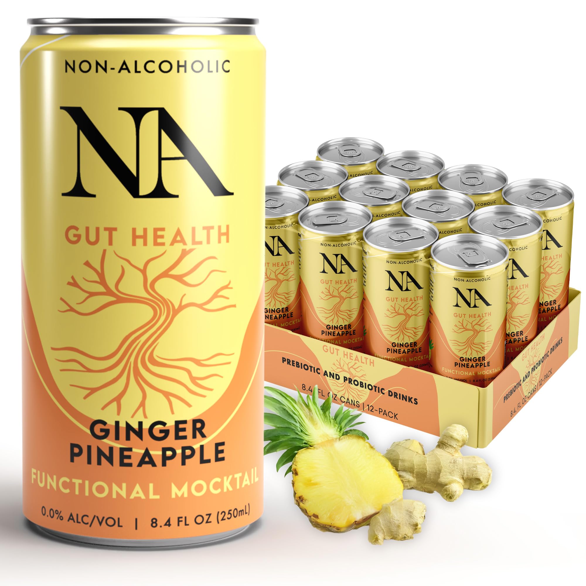 Amazon.com : NA Non-Alcoholic Functional Adaptogen Drinks with Pre
