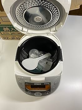 HITACHI 5.5合炊きIH炊飯器 RZ-NS10J シルバー 日立 極上炊き 黒厚鉄釜 RZ-NS10J（S） （シルバー） [IH炊飯器