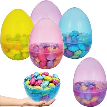 Amazon.co.jp: Dreidel Company 8インチ 巨大な半透明イースターエッグ