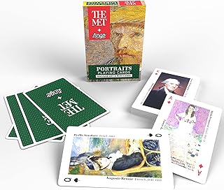 LINGO The MET Collection of Portraits Playing and Educational Cards | Art Flash Cards with Key Trivia | The Metropolitan Museum of Art Collection Made in USA Cards|52 Playing Cards Deck