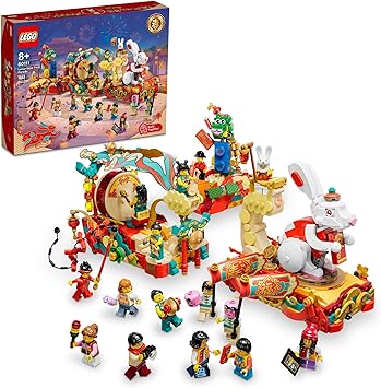 LEGO Lunar New Year Parade 80111 Building Toy Set; for Kids, Boys and Girls Ages 8+ 1,653 Pieces