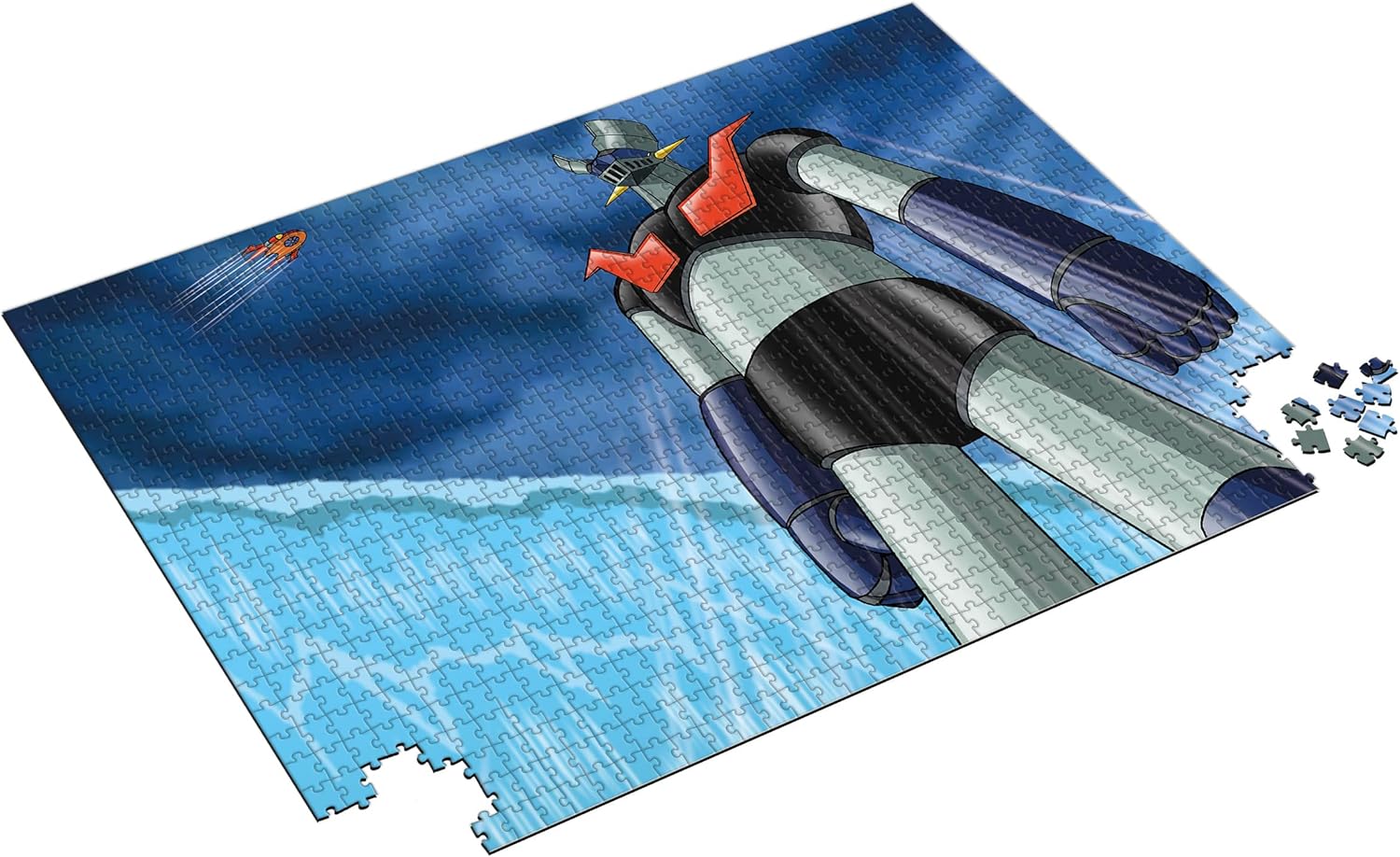 Mazinger Z Portada 1000-Piece Jigsaw Puzzle, Brain Teaser Activity | 26 x 18 Inches