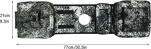 Miniatura 2 de MYDAYS Bolsa de sillín para ATV, tanque de carga, equipaje de almacenamiento para ATV UTV, motos de nieve y motocicleta, Camo, Utv