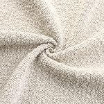 Boucle Decorative Throw Pillow Covers for Couch Set of 2, 18x18 inches, Beige