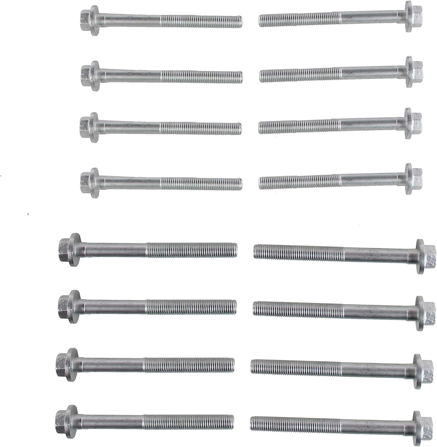 DNJ HBK3135 Head Bolt Kit for 2006-2011 Buick, Chevrolet, Pontiac, Saturn Aura, G6, Impala 3.5L-3.9L V6 12V OHV 3490cc