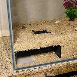 水槽用魚の隠れ家 エビの隠れ家 水槽トンネル 魚 エビの洞窟 隠しシェルター エビ カニ 熱帯魚 エビ水族館トンネル 用水槽装飾アクセサリー (ブラック,スタイル11)
