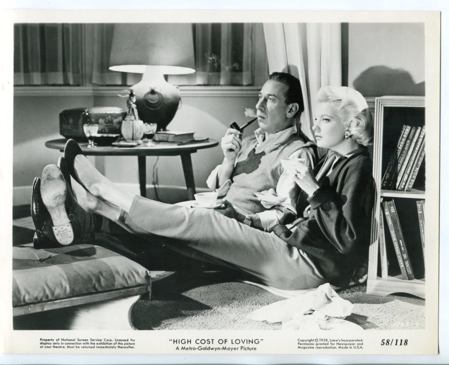 MOVIE PHOTO High Cost of Loving 8"x10" B&W Promotional Still JosÃ