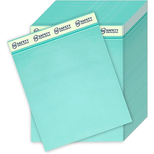 CLICKEDIN A4 Safety Self-Seal Envelopes Set of 20 12x10