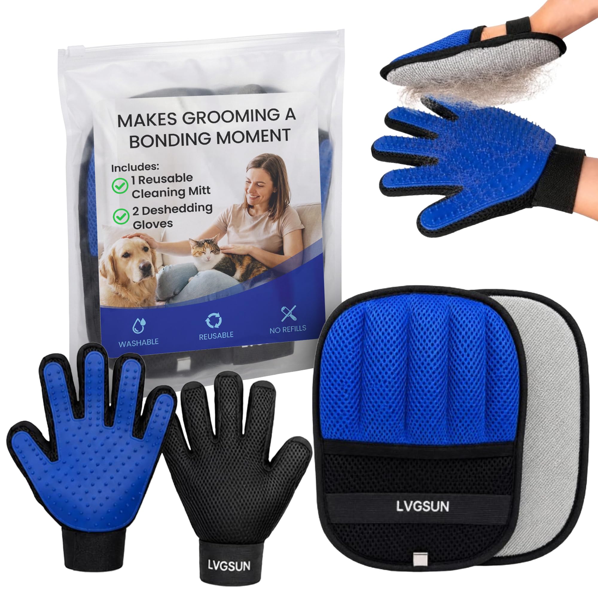 LVGSUN Cat Grooming Kit