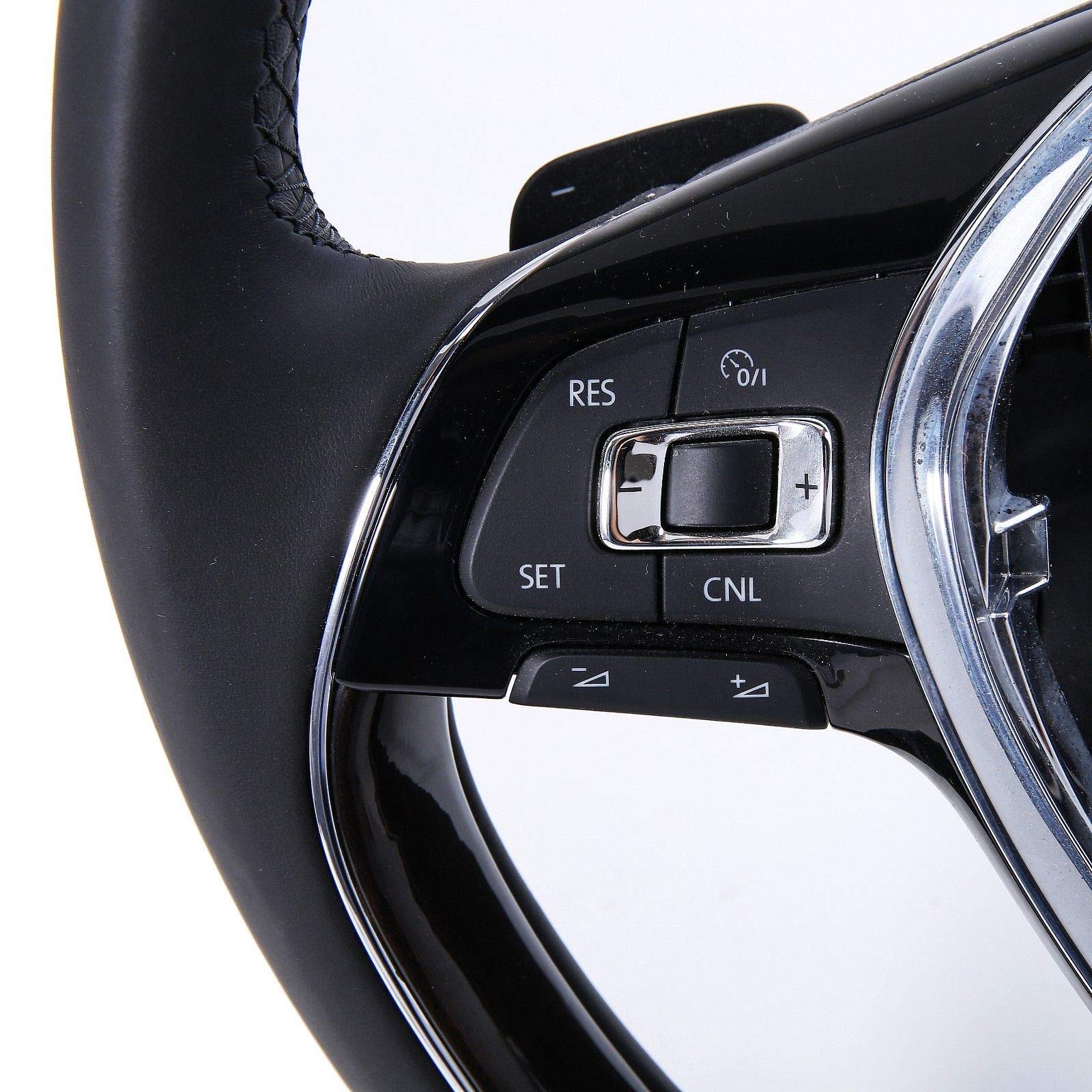 Northwolf Black Multifunction Steering Wheel With Heated For