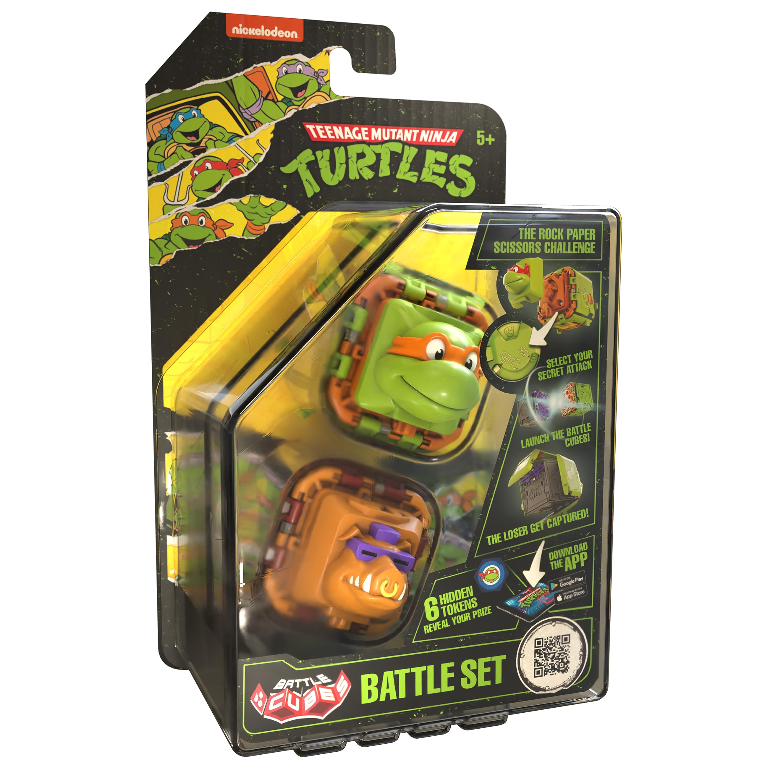 Ninja Turtles Michelangelo Vs Bebop zestaw 2 sztuk