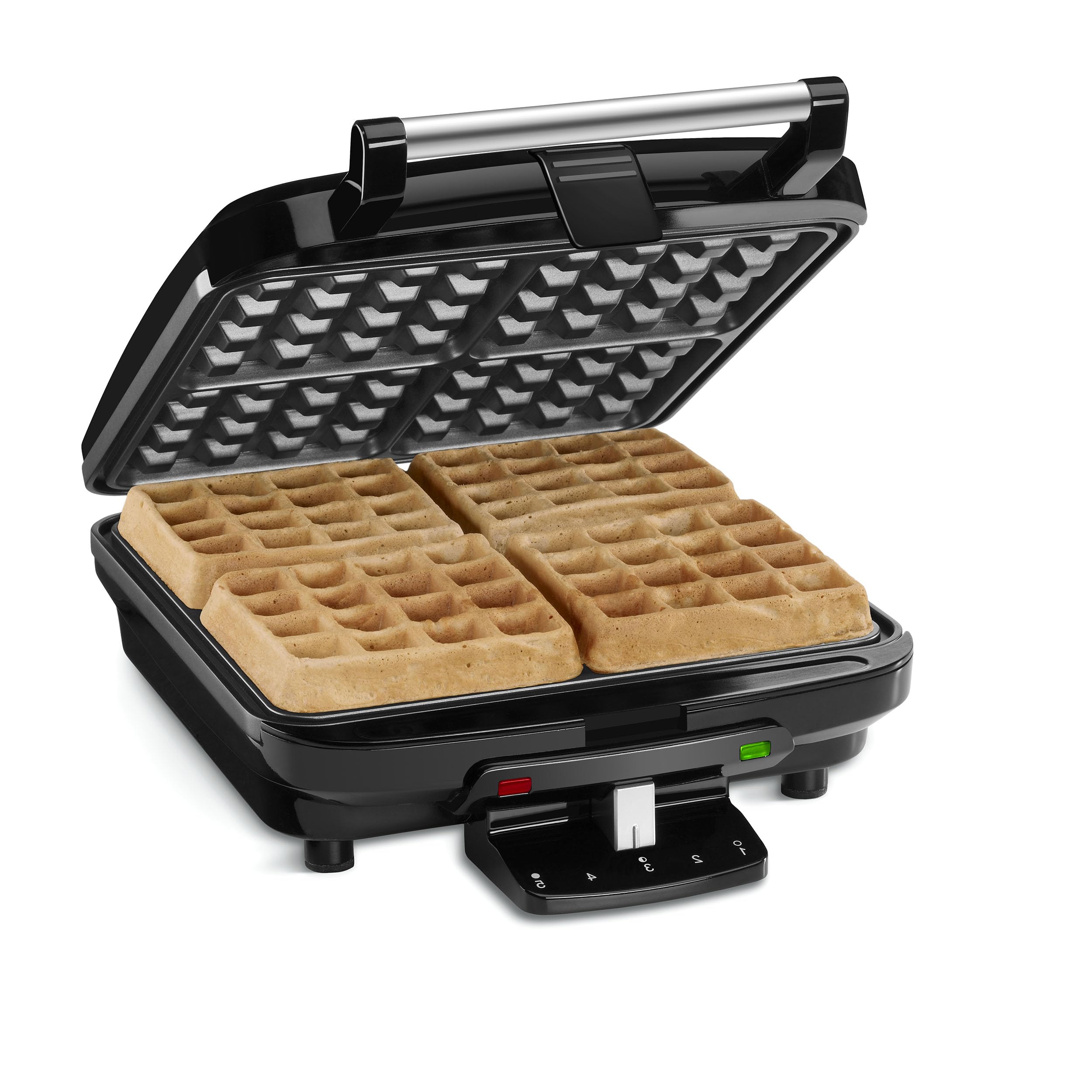 Cuisinart 4-slice Belgian waffle maker in stainless steel