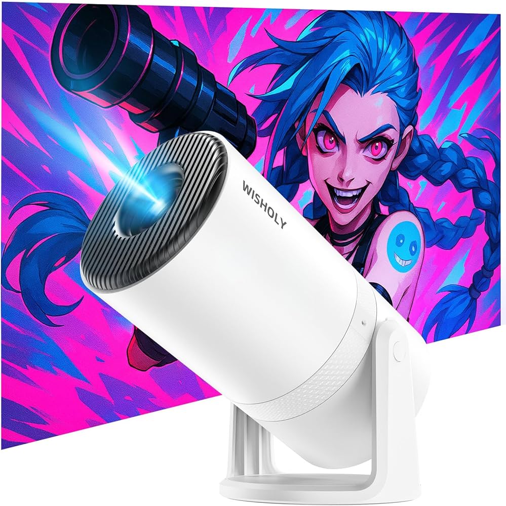 1品限り❤️WISHOLY プロジェクター 天井投影 18000lm 自動台形補正 Amazon.co.jp: WISHOLY プロジェクター 家庭用【2025新登場