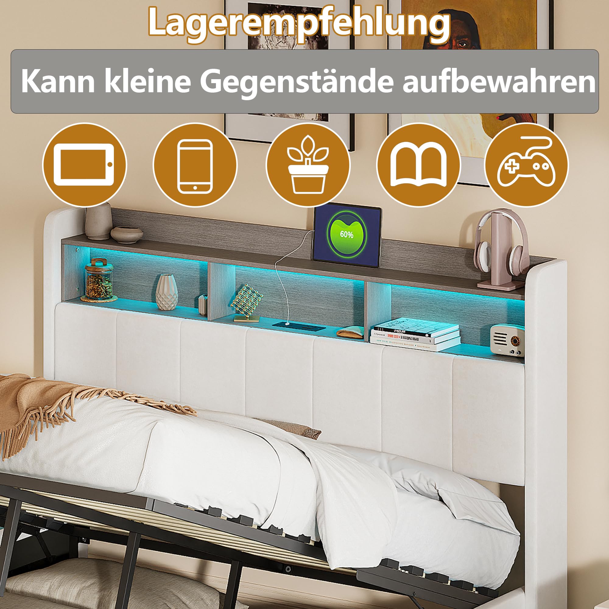 Bedden met opbergruimte - slimme en stijlvolle oplossingen