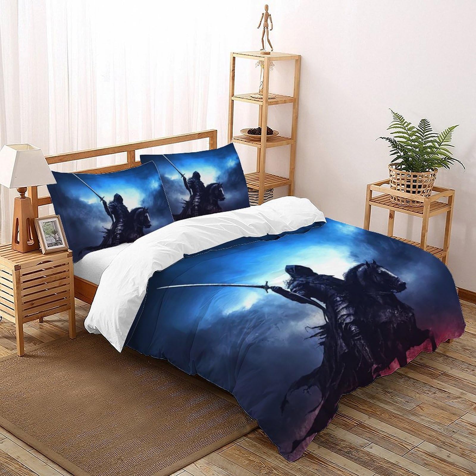 Housses de couette 3D enfant Super King 260x220cm avec taies d'oreiller