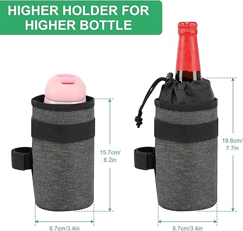 Miniatura 8 de Accmor Soportes aislados para botellas de agua para bicicleta, portavasos para mantener la botella fresca o caliente, jaula para botellas de agua