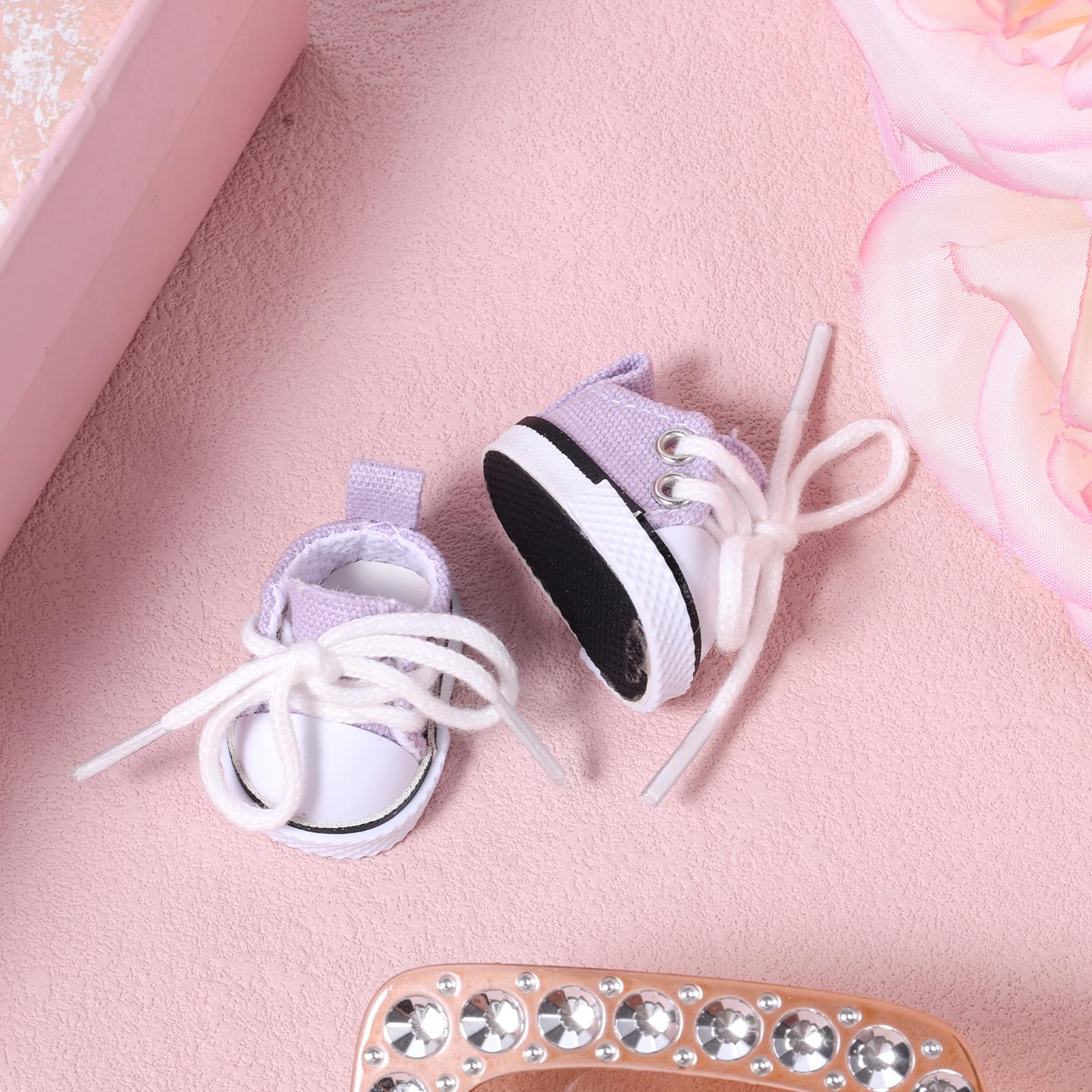 Chaussures de poupée Blythe à la mode, accessoires de chaussures de poupée Barbi, 2.2x1.2cm, 1/6