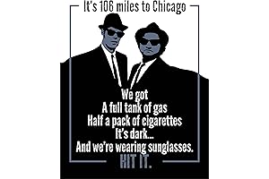 BLUES BROTHERS MOVIE QUOTE POSTER | Classic Film Decor