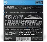 Vista 85 de D'Addario Electric Guitar Strings, XL Nickel, EXL110-10P, Regular Light Gauge 10-46, 6-String Set, Pack of 10