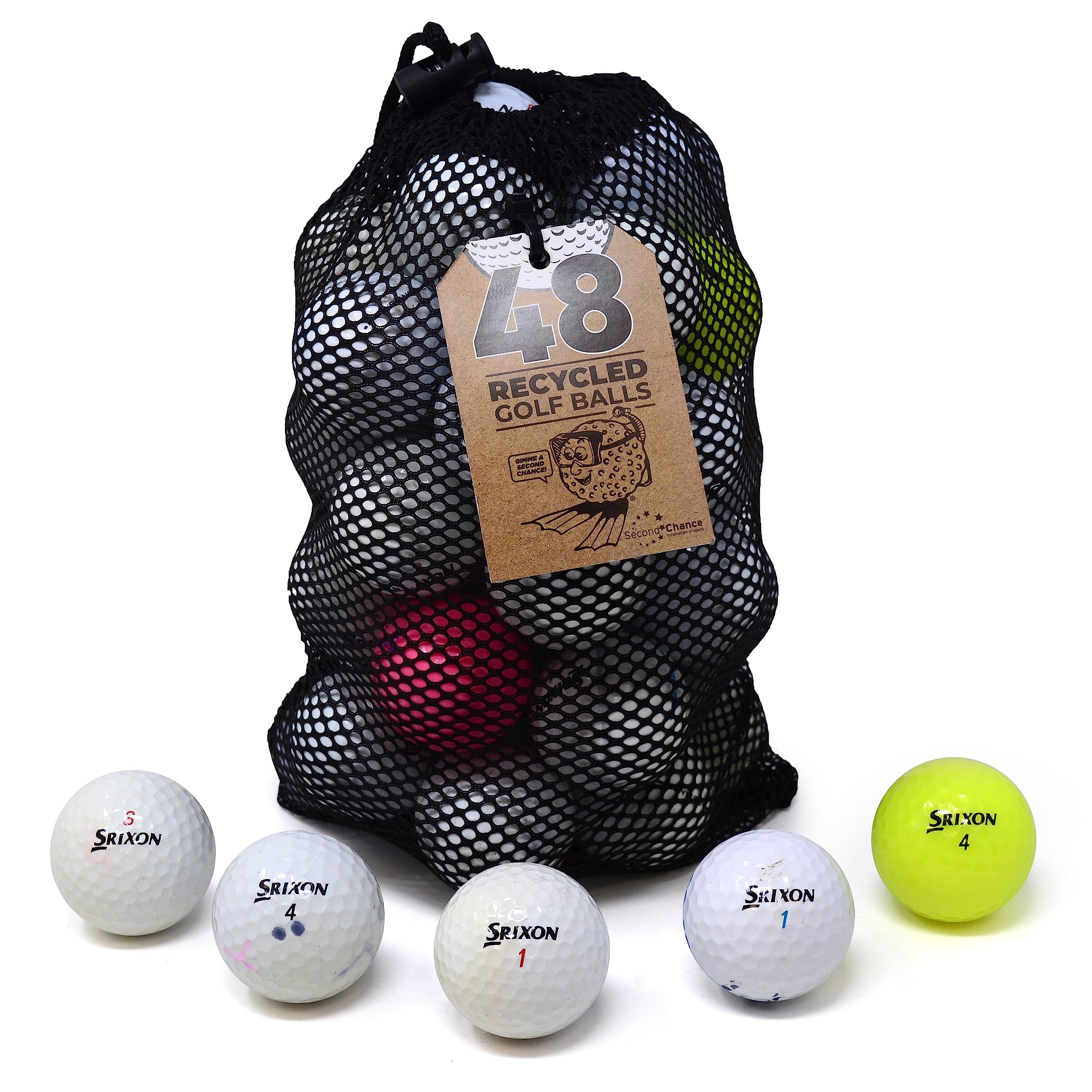 Second ChanceSrixon Assorted Model Lake Golf Balls (Grade B)