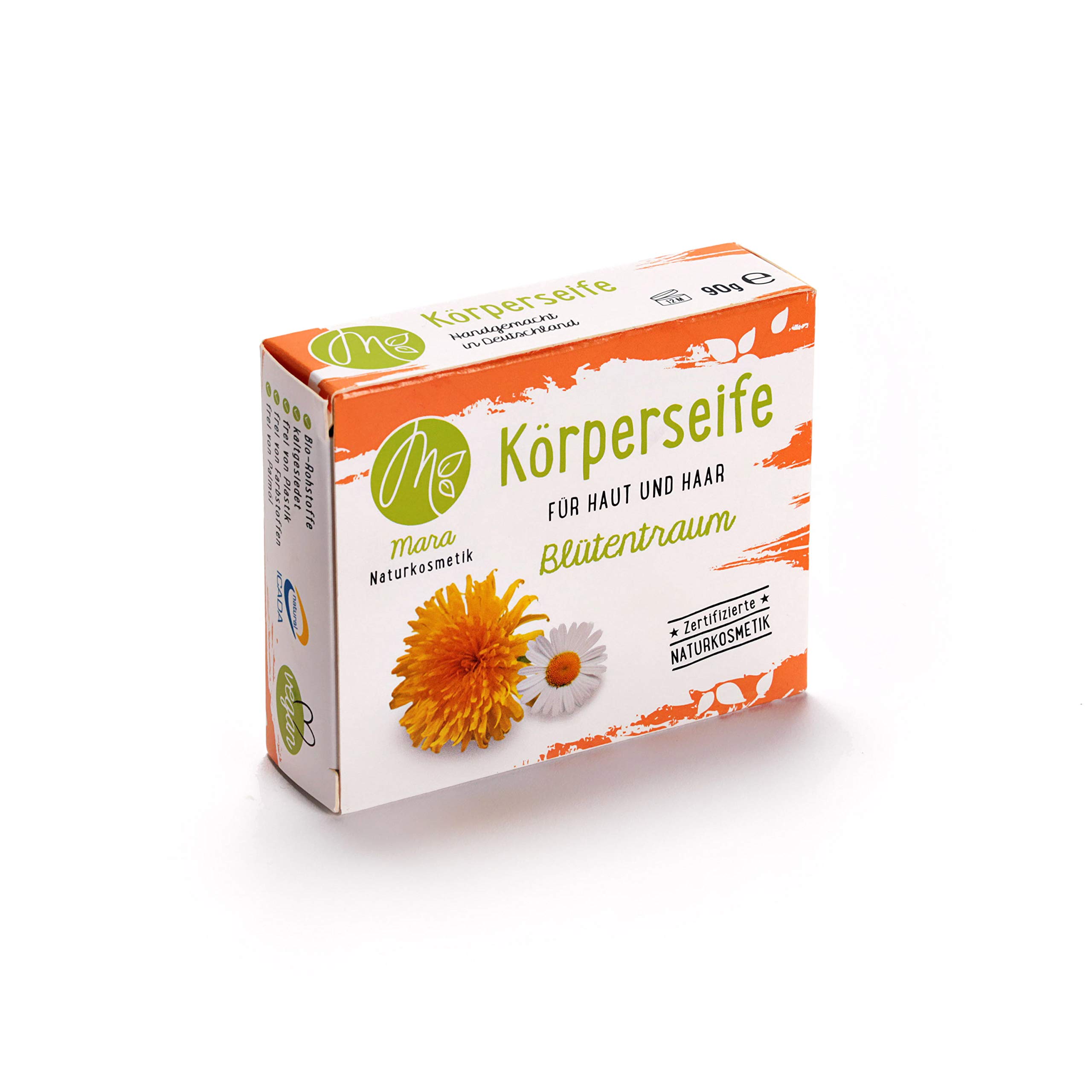 Mara Body Soap Flower Dream Natural Cosmetics Vegan Handmade Organic Natural Soap Body Care 90 g, 11.25 g (Pack of 8) - Image 2