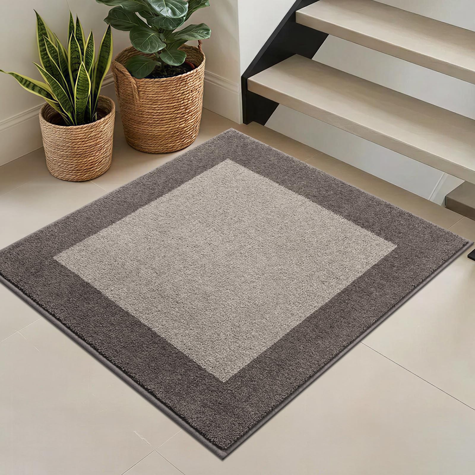 Square Rug 36" x 36", Kitchen Rug for Floor, Room, Roll Packing