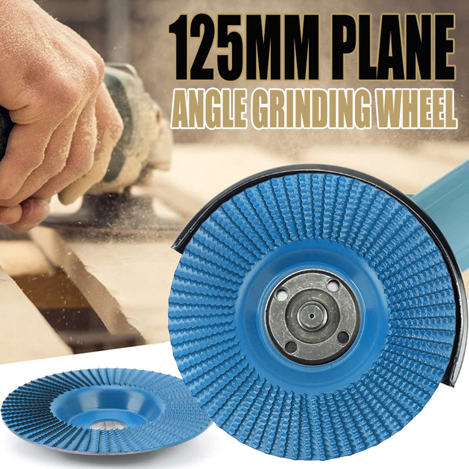 10 Disques De Sculpture Sur Bois LUMoony - 125mm - Pour Meuleuse D'Angle - Ponçage Et Sculpture