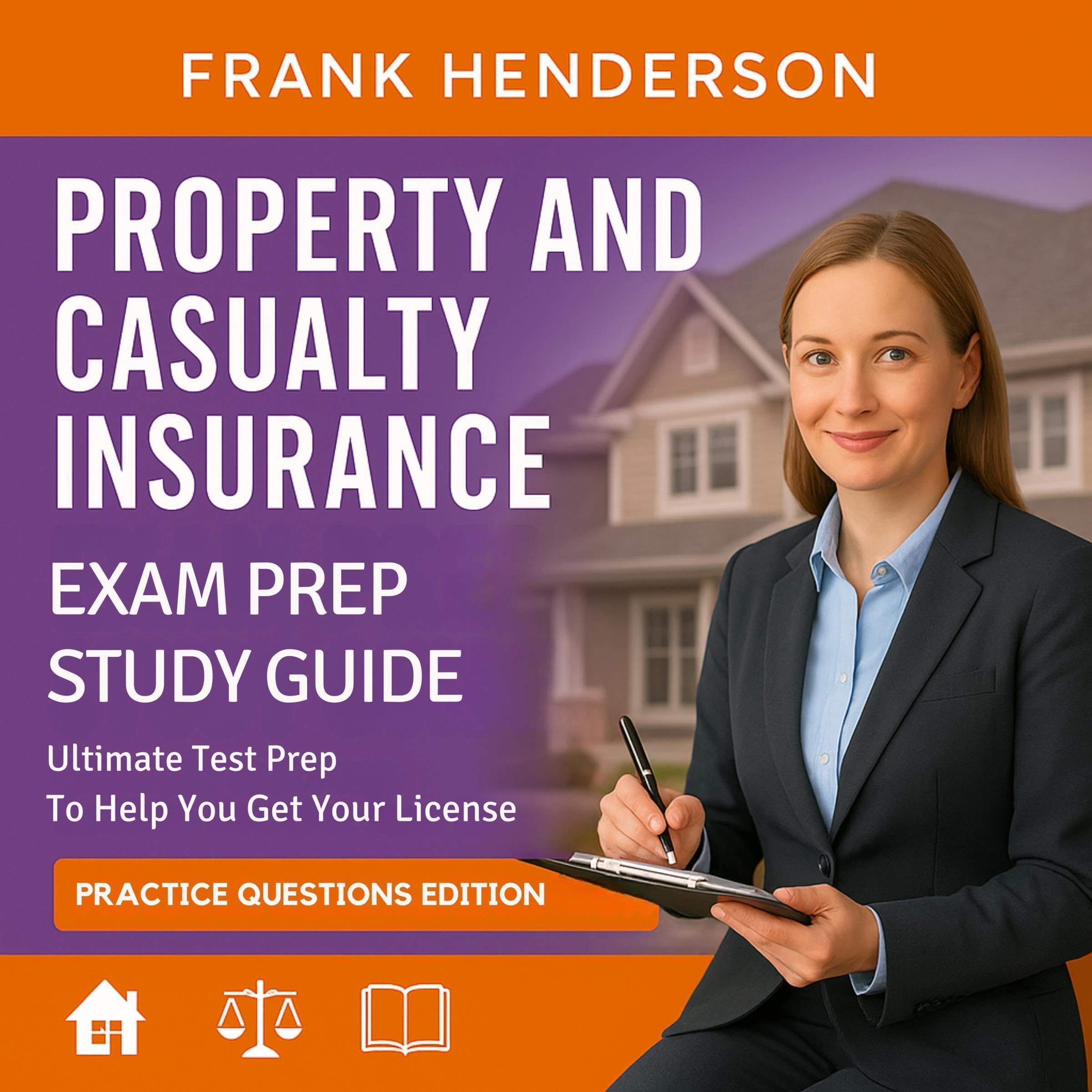 Cover art for Property and Casualty Insurance Exam Prep Study Guide - Practice Questions Edition