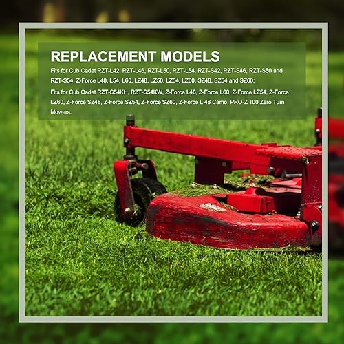 Miniatura 7 de Honoyam 754-04317 Correa de transmisión de cortacésped de 12" x 67" Reemplazo para Cub Cadet MTD Troy Bilt 754-04317 954-04317 954-04317A 754-0498