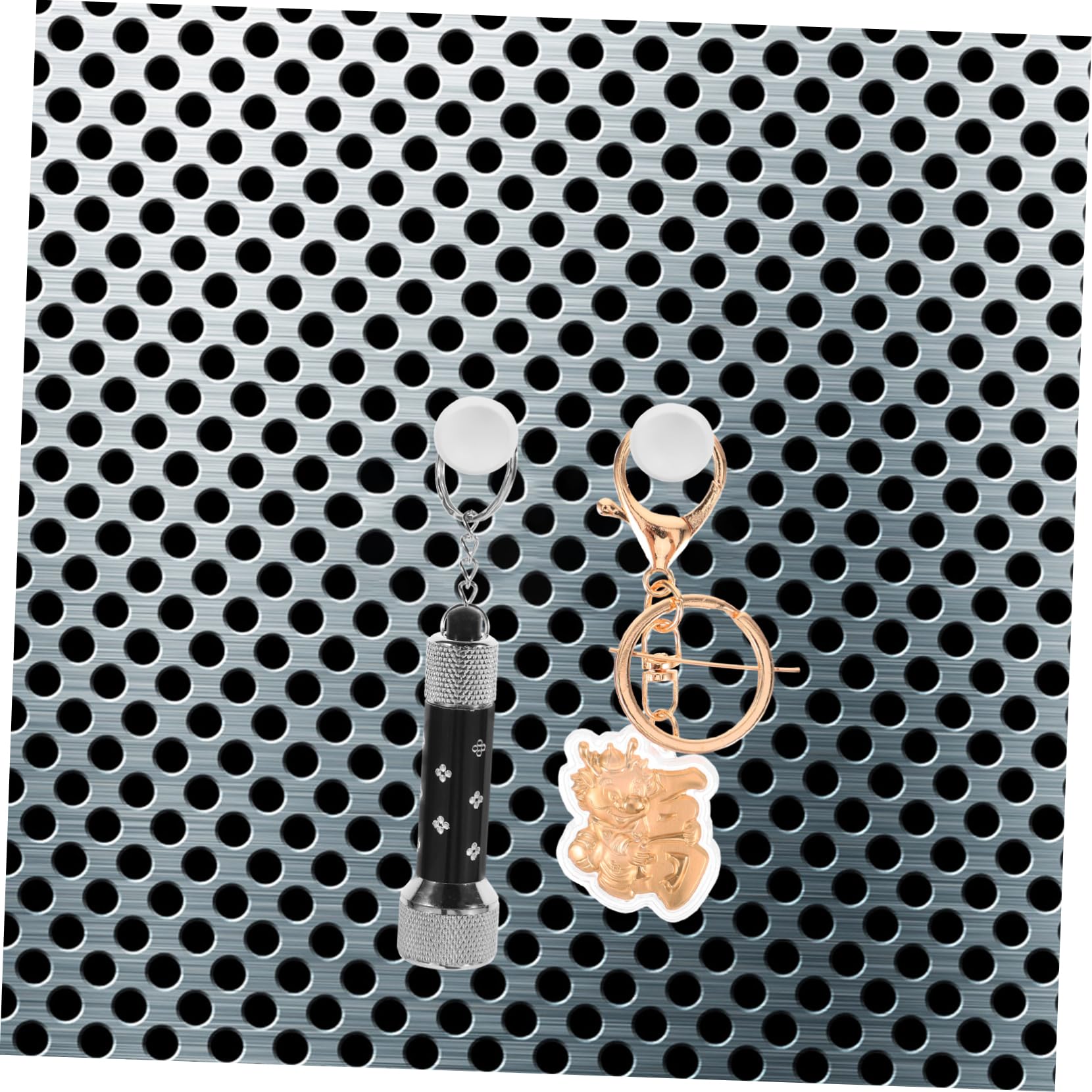 Unomor Shop Organizer Hooks 2pcs Pegboard Hooks Garage Hanger Tool Holder for Workshop Sturdy